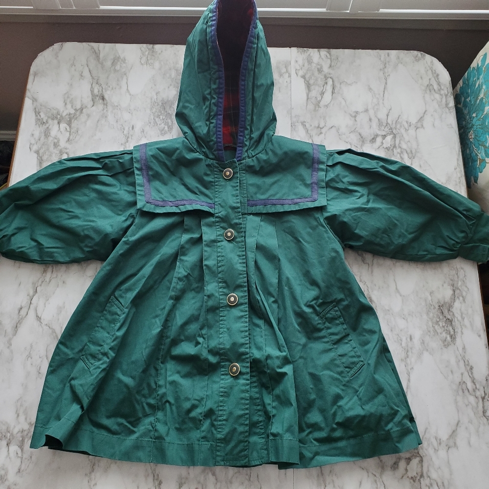 Vintage Girl's London Fog Made in Russia Winter Coat Size 4 Gwen and Blue Coat